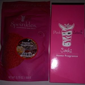 Pink Zebra Season's Greetings Sprinkles and Soaks Bundle